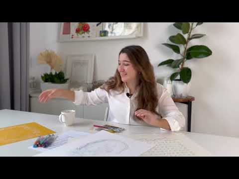 Видео: Бесплатный урок по каллиграфии. Аффирмации на успех. Спенсериан блестящими гелевыми ручками