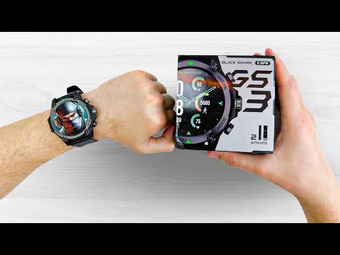 Видео: Вот Это НОВИНКА Я В Шоке | Часы XIAOMI Которые РВУТ ВСЕХ и Amazfit/Samsung! ip68 GPS Black Shark GS3