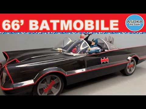 Видео: Обзор McFarlane Toys DC Multiverse: 66 Batmobile | Asoka The Geek