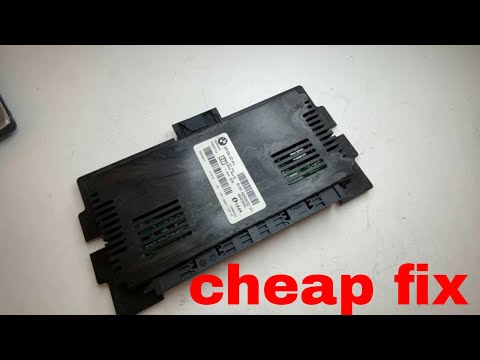 Видео: Ремонт BMW FRM — сброс модуля в пространстве для ног серии E — фары BMW не работают