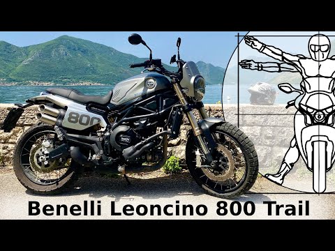 Видео: Обзор Benelli Leoncino 800 Trail: Федотов о настоящем итальянском скремблере