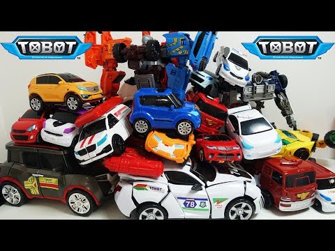 Видео: ТОБОТЫ 2019 - новый сезон / Трансформируем Тоботы и Трансформеры Челлендж - Игрушки для детей TOBOT