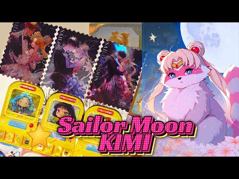 Видео: Распаковка коллекционных карт: Sailor Moon Kimi