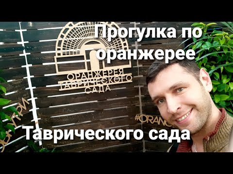 Видео: Оранжерея Таврического сада / Прогулка/Обзор растений