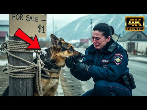 Видео: Полицейская застыла, когда её собаку продавали за $1 — финал шокировал весь город