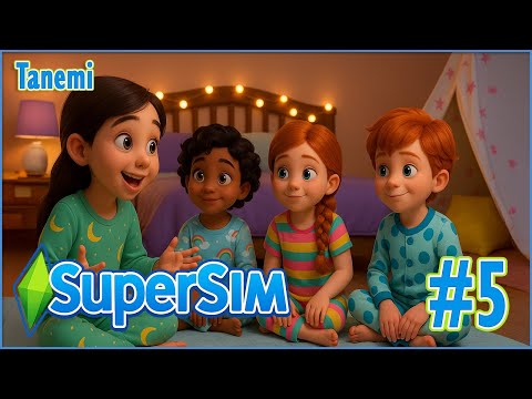Видео: The Sims 4 SuperSim Challenge  #5 Три жизненных цели
