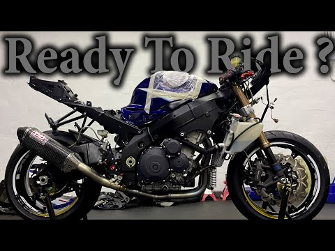 Видео: Восстановление разбитого Suzuki GSXR 1000 2006 года. Часть 5