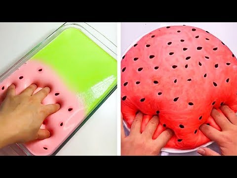 Видео: Самое удовлетворяющее видео слизи ASMR | Релаксирующая странно удовлетворяющая слизь 2019 | 422