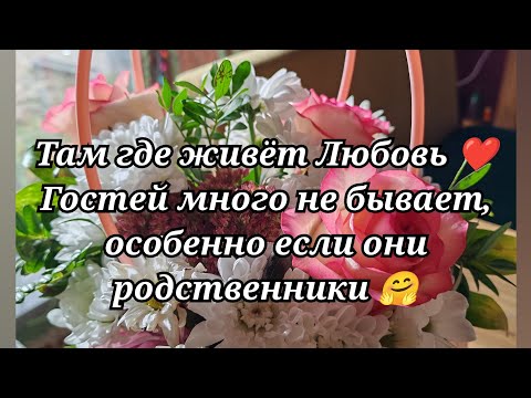 Видео: Гостей много не бывает, особенно если они родственники 🤗 /68 #жизньвдеревне #ноябрьвдеревне 