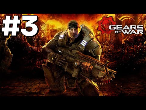 Видео: Gears of War | Прохождение #3 - Смертоносная тьма [Без комментариев]