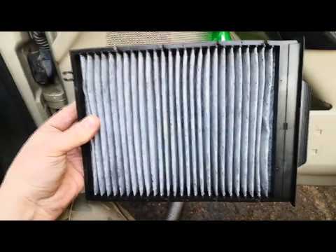 Видео: Рено меган 2 замена фильтра салона