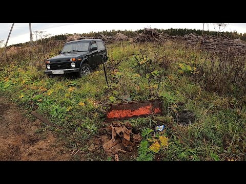 Видео: Здесь по всей видимости, металл бросали куда попало... коп металлолома