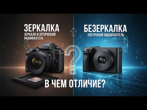 Видео: Чем отличается Зеркалка от Беззеркалки