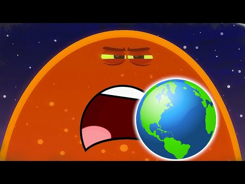 Видео: Суровый ЛИЗУН ГЛАЗАСТИК съедает все на ЗЕМЛЕ! ФИНАЛ Игры Tales from Space About a Blob с ПАПУЛЕЙ