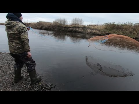 Видео: кастинговая сеть капроновая, литая цепь. Американского типа