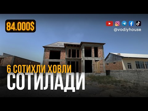 Видео: Фарғона шахар Савхозда 6 сотихли коттедж сотилади