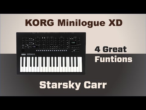 Видео: Korg Minilogue XD // 4 ОТЛИЧНЫХ функции: обзор и демонстрация, включая возможность подключения CV