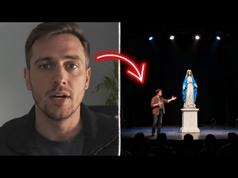 Видео: Актер издевался над Девой Марией на сцене... То, что произошло, потрясло всех
