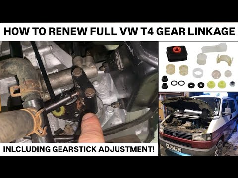 Видео: Как заменить втулки привода передач VW T4 (и отрегулировать выбор передач!)