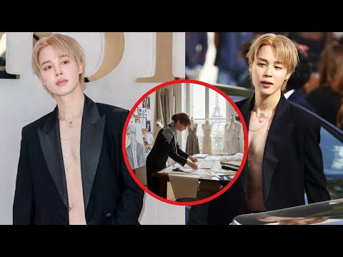 Видео: Реакция дизайнера Dior на появление Чимина в первом ряду трогательна!