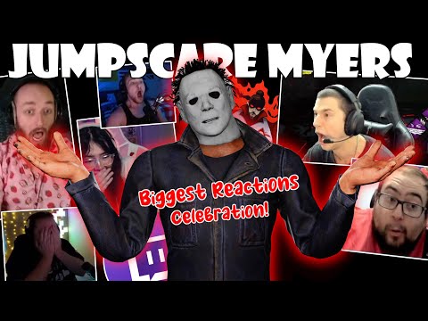Видео: Самый грандиозный праздник реакций Майерса! — Jumpscare Myers против TTV! | Dead By Daylight