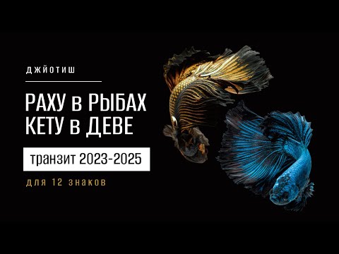 Видео: Раху в Рыбах, Кету в Деве в 2023-2025. Влияние на 12 знаков