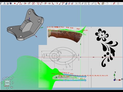 Видео: FreeCAD.#31. Отразить эскиз зеркально. "Нормальный" и периодический В-сплайны