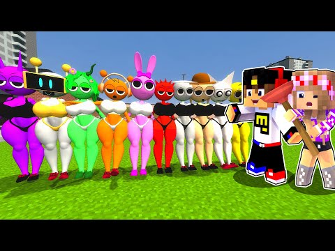 Видео: МИЛЫЙ МОД на СПРУНКИ ДЕВУШКИ в МАЙНКРАФТ ДЕВУШКА НУБ ВИДЕО ТРОЛЛИНГ MINECRAFT SPRUNKI