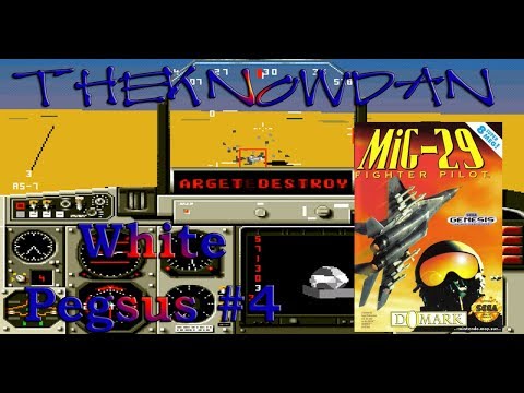 Видео: Mig 29 Fighter Pilot Прохождение на русском (Sega) White Pegsus 4