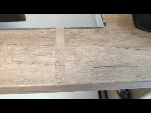 Видео: Испортил столешницу. Попал на 11500 р. как временно устранить косяк на постформинге из дсп