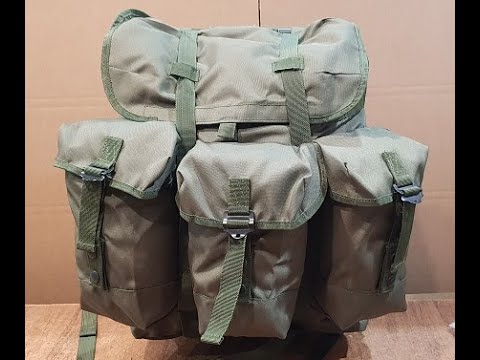 Видео: Рюкзак с рамой Alice medium армии США, новый