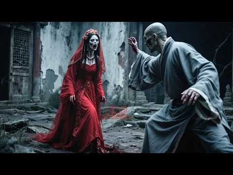 Видео: Невеста в заброшенном храме — кровожадный зомби.