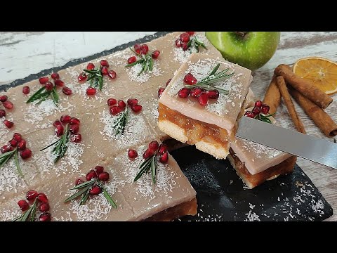 Видео: Бюджетный десерт ЗИМНИЕ ЯБЛОКИ! Очень вкусно, быстро! БЕЗ выпечки, желатина и масла! Тает во рту!