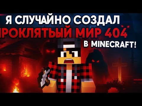 Видео: Я СЛУЧАЙНО СОЗДАЛ ПРОКЛЯТЫЙ МИР 404 в Minecraft... и ОН НАЧАЛ ЖИТЬ САМ! 😨 | #minecraft #Абрикос 