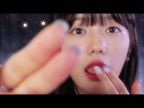 Видео: Корейский ASMR Spit Painting you👅 (многослойные звуки рта✨)