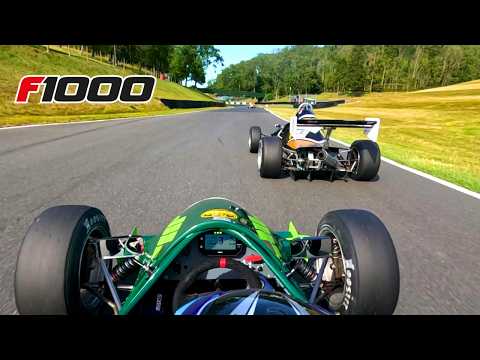 Видео: F1000 против Mini-Nürburgring — гонка с точки зрения бортового компьютера