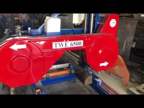 Видео: TWE6500 ПЭ двустороняя пила