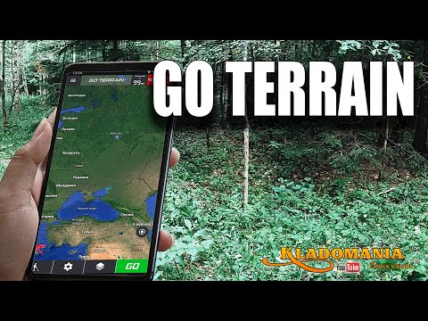 Видео: GO TERRAIN. Настройка и ходовой поиск с программой GO TERRAIN. Кладомания