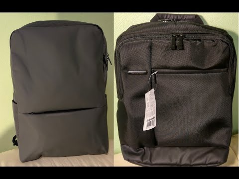 Видео: Сравнение рюкзаков Xiaomi Classic Business Backpack