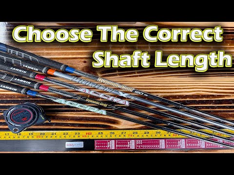 Видео: Как выбрать правильную длину стержня для лучшей игры в гольф.