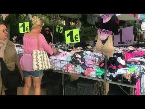 Видео: Испания, рынок ... цены ...