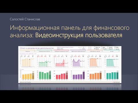 Видео: SalosteyDashboard Финансовый Анализ