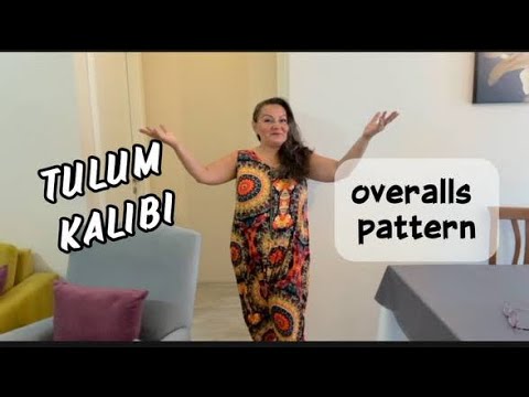 Видео: Самая популярная выкройка комбинезона | Пошаговое изготовление выкройки | Комбинезон