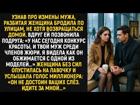 Видео: Узнав про измены мужа, разбитая женщина бродила по улицам, не хотя возвращаться домой