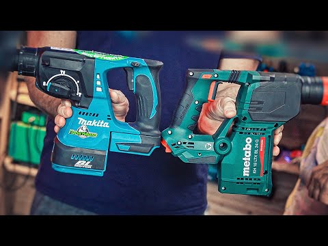 Видео: Перфоратор METABO KH 18 LTX BL 24 Q сравниваем с MAKITA DHR242