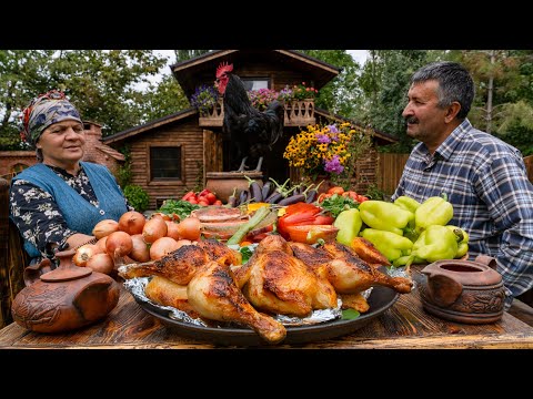 Видео: Жареная курица на специальном гриле  | Уникальный вкус и способ приготовления