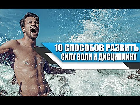 Видео: Как РАЗВИТЬ в СЕБЕ СИЛУ ВОЛИ и ДИСЦИПЛИНУ: 10 ОСНОВНЫХ СПОСОБОВ