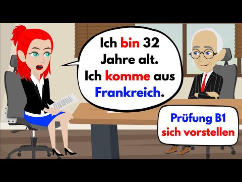 Видео: Учить немецкий | Экзамен B1 Представление себя 2023 (Telc & DTZ & ÖSD)