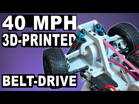 Видео: Эта радиоуправляемая машина, напечатанная на 3D-принтере, может перевернуть представление о возмо...