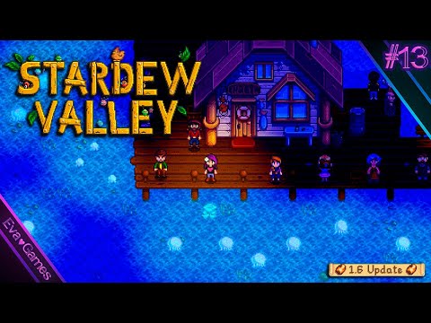 Видео: Танец полуночных медуз и прощание с летом | STARDEW VALLEY 1.6 ➤ Первое прохождение на русском (#13)